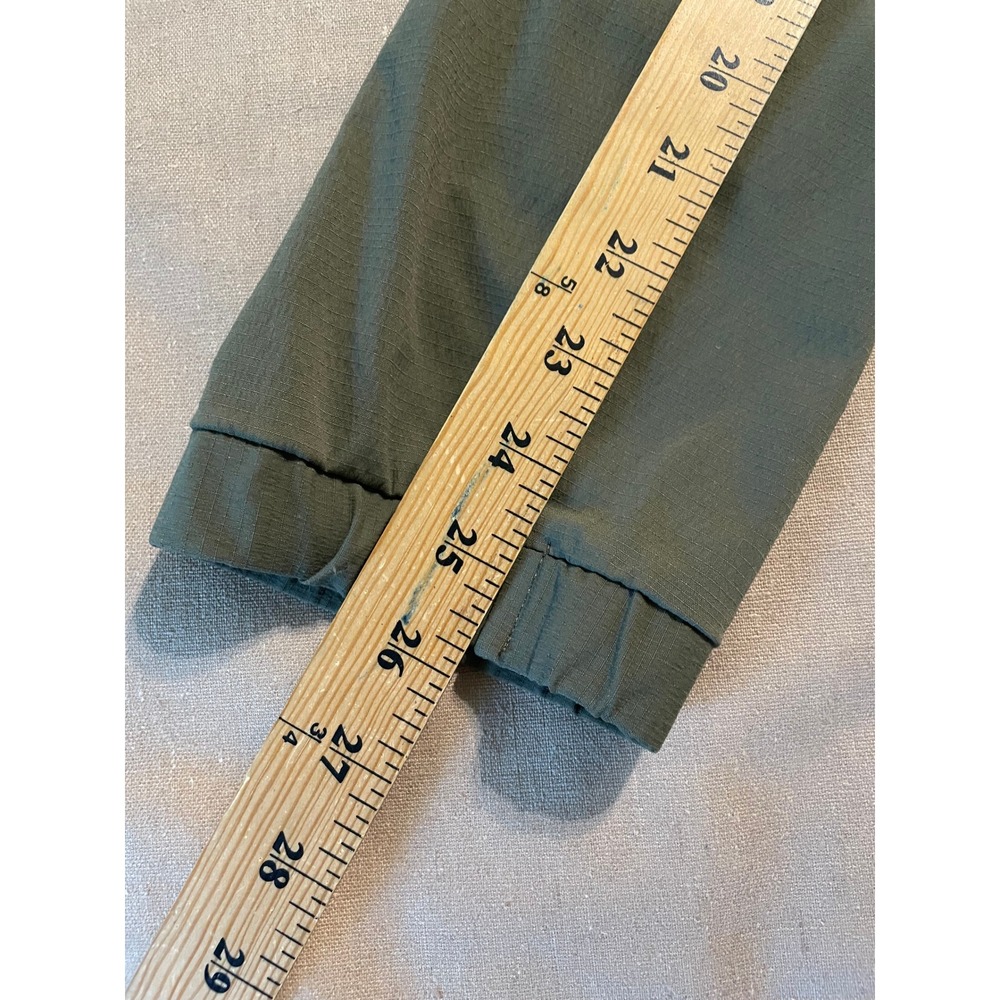 Prana Cargo Jogger Pants Sz 6 26" Inseam Army Green Outdoors Hiking Camping - Picture 3 of 6